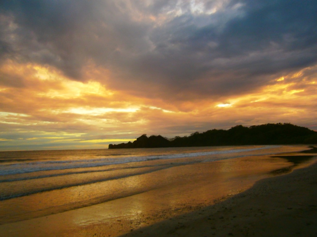 Sunset at Playa Carrillo Costa Rica