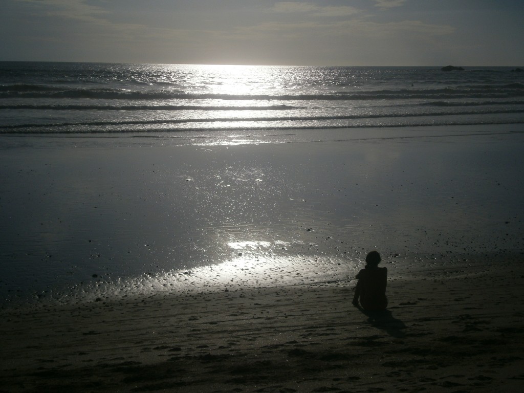 Watching the ocean 