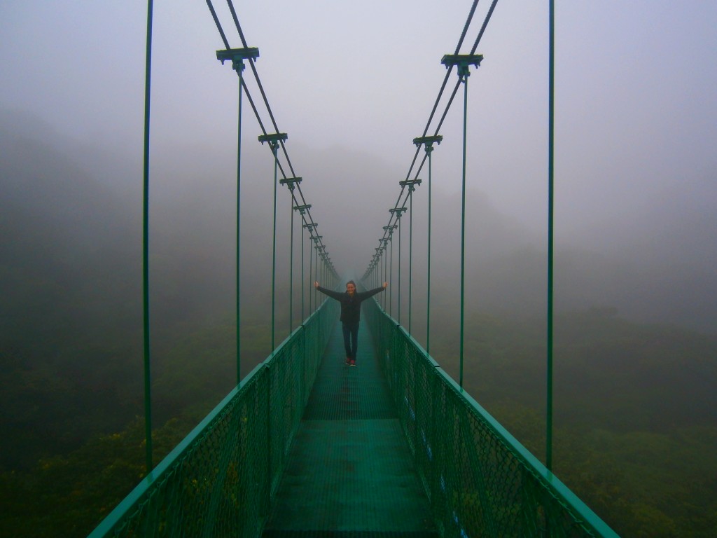 ziplining in costa ricas cloud forest