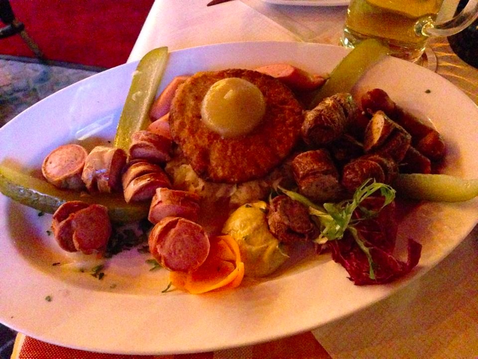 sausage platter berlin