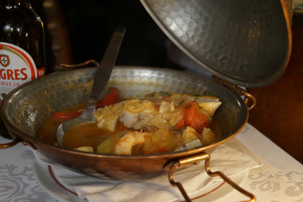 A Severa Seafood Stew Entree