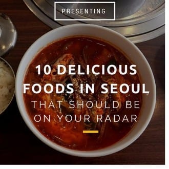 foods in seoul