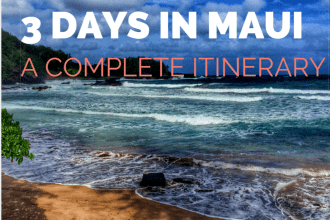 3 DAYS IN MAUI