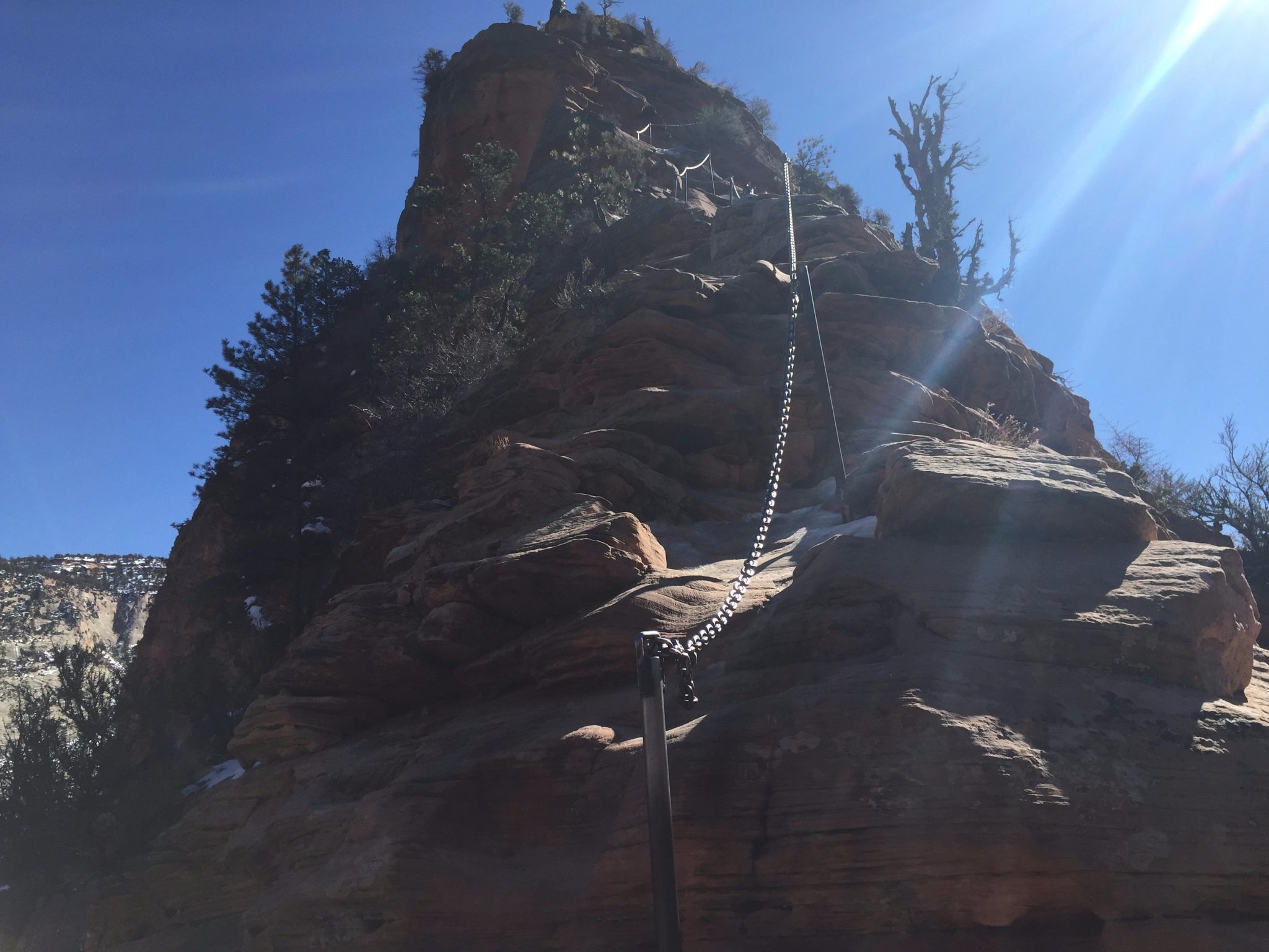 hiking angels landing zion national park