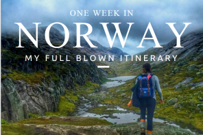 One week in norway itinerary