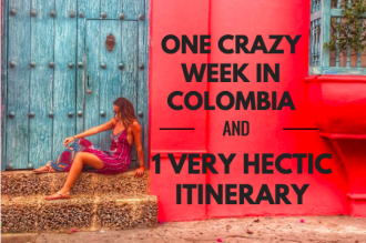 1 week in colombia itinerary
