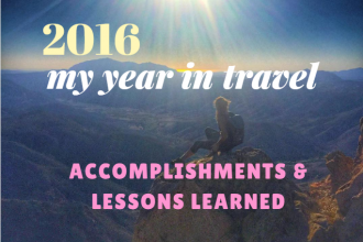 2016 my year in travel