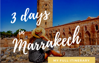 3 days in marrakech