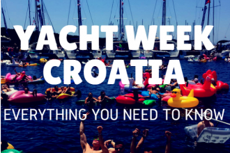 yacht week crotia