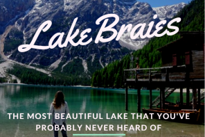 Lake Braies south tyrol italy