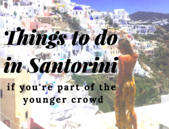 things to do in santorini for the younger crowd