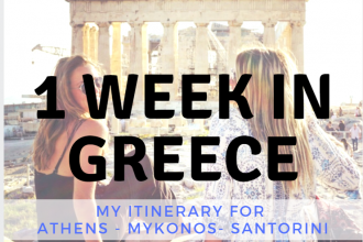 1 week in greece