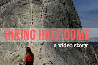 hiking half dome video