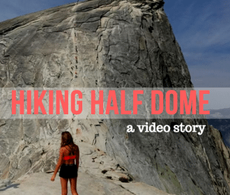 hiking half dome video