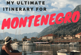 Montenegro itinerary