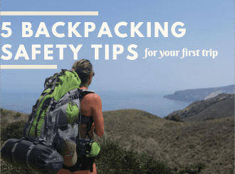 backpacking safety tips