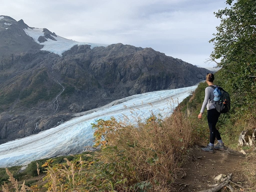 Harding Icefield Trail in Kenai Fjords Alaska