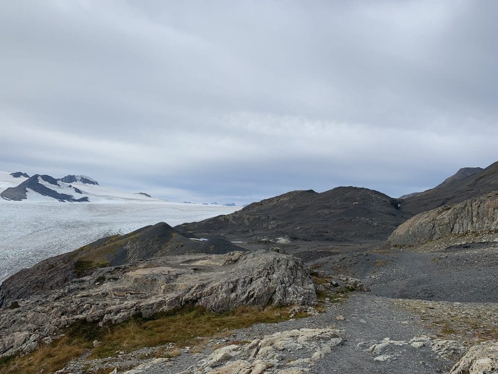 Harding Icefield Trail in Kenai Fjords Alaska