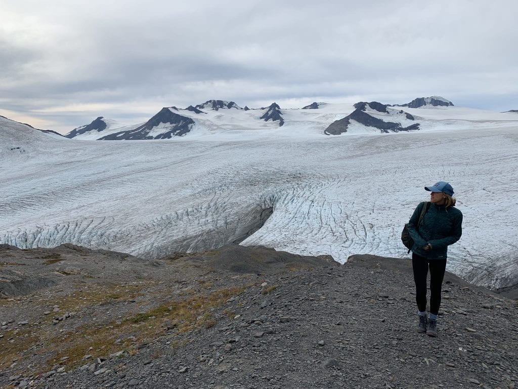 Harding Icefield Trail in Kenai Fjords Alaska