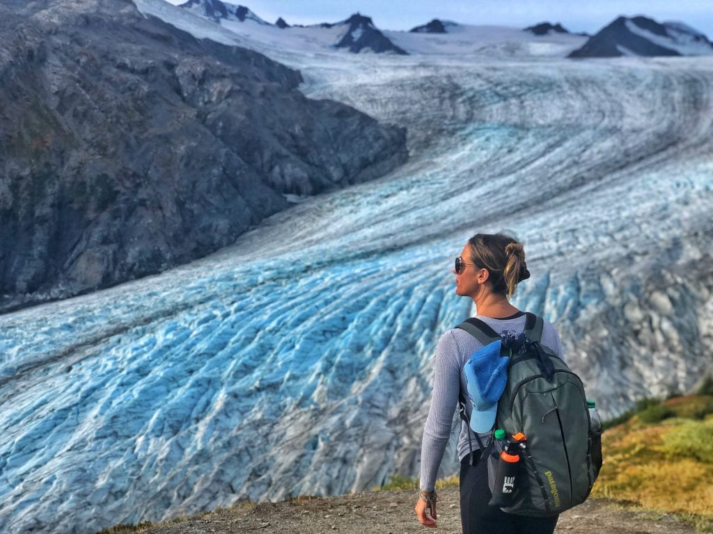 Harding Icefield Trail in Kenai Fjords Alaska