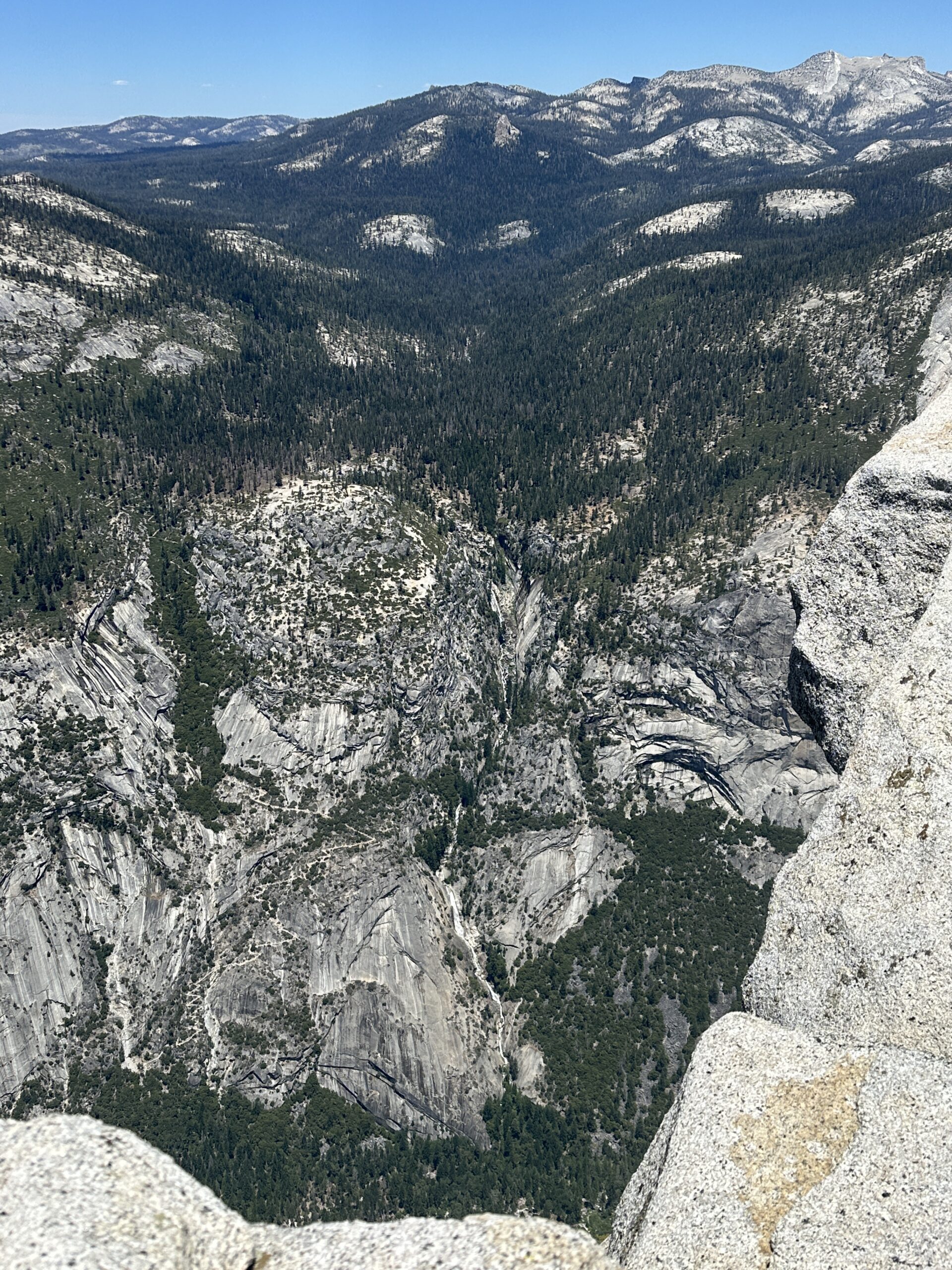hiking half dome