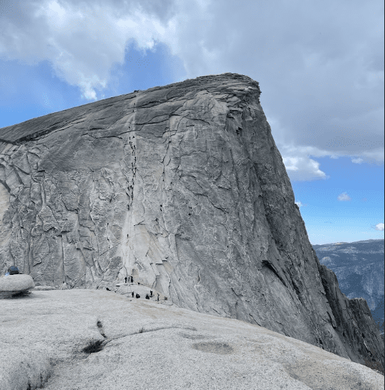 hiking half dome