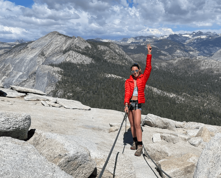hiking half dome