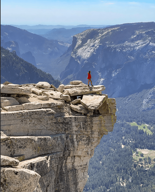 hiking half dome
